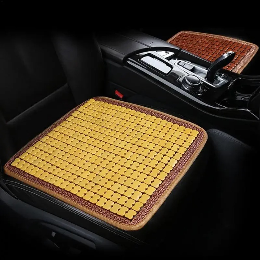 Office Furniture Ideas - 2 個夏竹製自動車シート冷却パッド高換気ユニバーサルクッション車のオフィスチェアソファ用