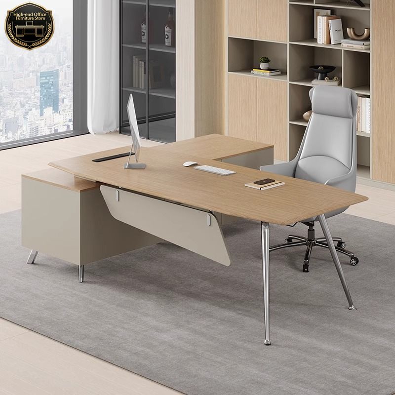 Office Furniture Now - ボス用テーブル、オフィス用テーブルと椅子の組み合わせはシンプルで、今ではオフィス家具マネージャー用のシングルテーブル、家庭用コンピューターテーブルです。