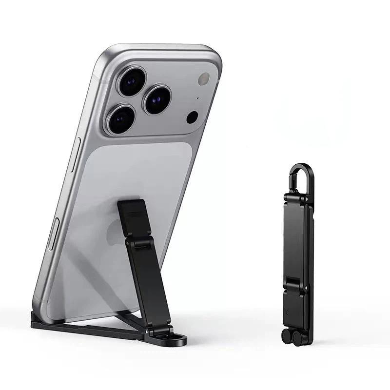 折りたたみ式ミニキーホルダー型携帯電話スタンド、多角度調整可 - Mobile Pedestal Cabinet のレビューと価格