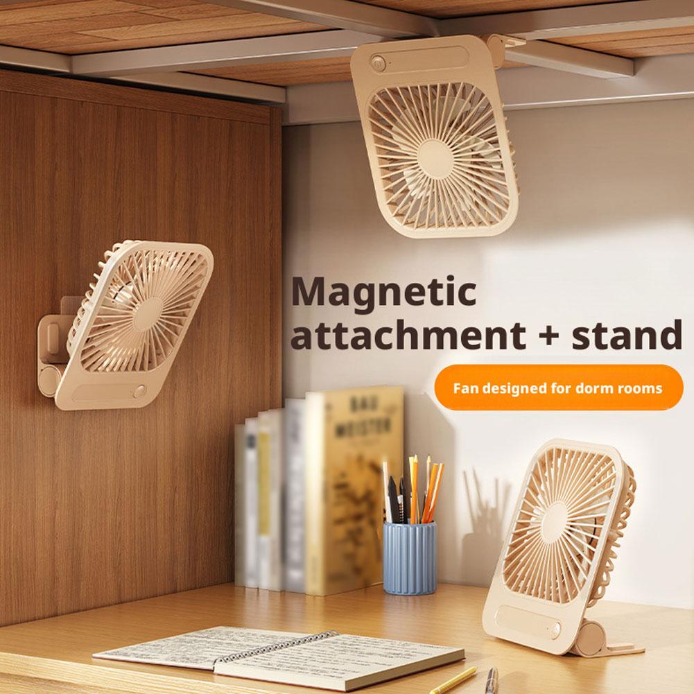 超薄型磁気冷却ファンテーブルデスクファン USB 充電式壁掛 - Office Furniture Installation のレビューと価格