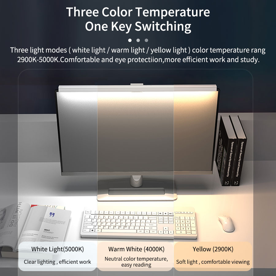 50cm LEDモニターライトバー スクリーンハンギングラン - Office Furniture Installation のレビューと価格