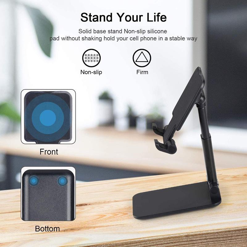 デスクトップ電話ホルダースタンドユニバーサル電話ホルダータブ - Mobile Pedestal Cabinet のレビューと価格